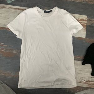 White polo by Ralph T-shirt size L